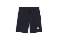 HUGO Short Coupe Décontractée en Tissu Ripstop De Coton