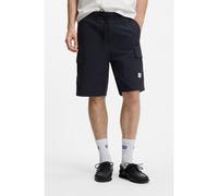 HUGO Short coupe décontractée en tissu ripstop de coton - Style Giulio262D, 50559937 Bleu foncé XXL