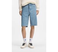 HUGO Short coupe droite en denim bleu vintage - Style Skate shorts, 50555994 bleu clair 29