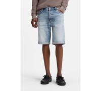 HUGO Short coupe fuselée en denim stretch bleu vif - Style HUGO 634/S, 50556163 bleu clair 33