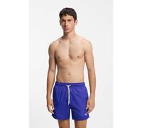 HUGO Short de bain à imprimé logo contrasté - Style HAITI, 50469312 Bleu S