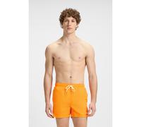 HUGO Short de bain à séchage rapide et logo imprimé - Style HAITI, 50469312 Orange L
