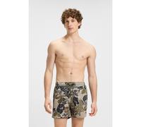 HUGO Short de bain en tissu à séchage rapide avec imprimé intégral - Style CALALA, 50510061 Vert XL