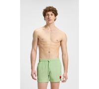 HUGO Short de bain entièrement doublé avec étiquette logotée rouge - Style DOMINICA, 50493450 Chaux XL