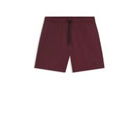 HUGO Short de bain entièrement doublé avec logo contrastant - Style HAITI, 50469312 Rouge sombre L