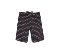Hugo Split Logo 10270756 01 Pyjama Shorts Noir M Homme