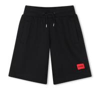 HUGO Short enfant en polaire avec étiquette logo - Style G01183/09B10A, G01183 Noir 102