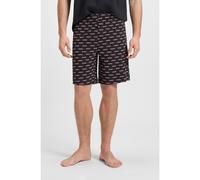 HUGO Short de pyjama en jersey de coton à logo imprimé - Style SPLIT LOGO_SHORTS, 50544201 Noir XL
