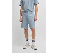 HUGO Short décontracté en molleton de coton à logo imprimé - Style Dayono, 50530696 bleu clair XL