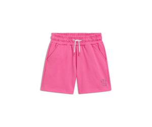 HUGO Short en coton mélangé avec logo clouté pour enfant - Style G00403/48T04A, G00403 Rose 114