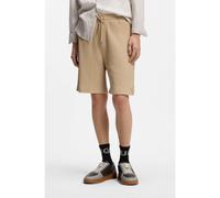 HUGO Short en coton stretch avec effet froissé - Style Denoshort, 50564647 Beige XL