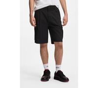 HUGO Short en coton stretch HUGO x RB avec motif taureau - Style Gregry_RB, 50559604 Noir M