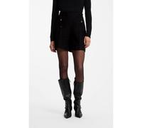 HUGO Short en maille bouclette rehaussé de détails en sequins scintillants - Style Haberi, 50571644 Noir 42