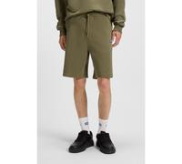 HUGO Short en molleton de coton avec écusson logoté - Style Nasensio, 50522364 Olive XXXL