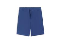 HUGO Short en molleton de coton avec logo imprimé - Style Dayono, 50530696 Bleu S