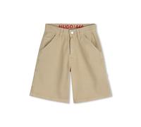 HUGO Short Loose G00990/23B04A coton stretch enfant Beige 138