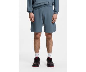 HUGO Short HUGO x RB en molleton de coton avec motif taureau - Style Despen_RB, 50559712 Bleu S