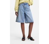 HUGO Short large en denim bleu vif - Style Gelita_1, 50557010 Bleu 31