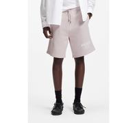 HUGO Short Loose en molleton de coton à logo imprimé - Style Nomario, 50510728 Violet clair L