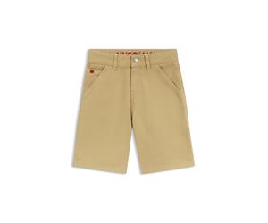 HUGO Short Loose enfant en coton stretch - Style G00990/23B04A, G00990 Beige 114