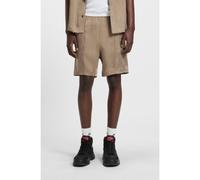 HUGO Short Relaxed en twill brillant - Style Ravis252, 50546181 Marron XXL