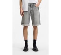 HUGO Short Relaxed Tapered en denim stone-washed gris - Style HUGO 838/S, 50560391 Gris 34