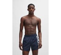HUGO Hommes ABAS Shorts de Bain à Logo imprimé Vertical