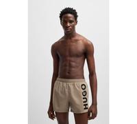 HUGO Shorts de bain à logo imprimé vertical - Style ABAS, 50513979 Marron XL