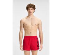 HUGO Shorts de bain à logo imprimé vertical - Style ABAS, 50513979 Rouge XS