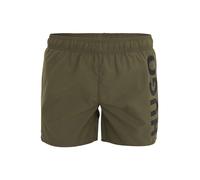 HUGO Shorts de bain 'ABAS' vert / noir, Taille XL