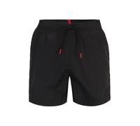 HUGO Shorts de bain 'FAB' rouge / noir, Taille S