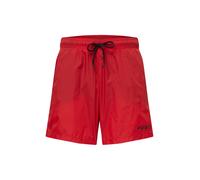 HUGO Shorts de bain 'Haiti' rouge / noir, Taille L