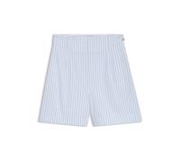 HUGO Short en popeline de coton à rayures verticales - Style Harite, 50559528 Rayures bleu clair 42