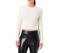 Hugo Skitty_b Pull tricoté, Blanc Ouvert, XS Femme