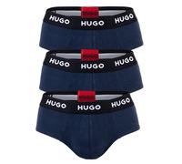 HUGO Slip bleu nuit / noir / blanc, Taille XL