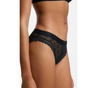 HUGO Slip en dentelle avec taille logotée - Style SARTORIAL BRIEF, 50557231 Noir M
