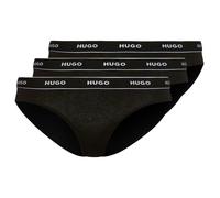 HUGO Slip Femme En Coton Élastique Lot De 3 Pièces Couleur Noir