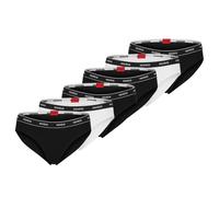 HUGO Slip noir / blanc, Taille XL