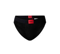 HUGO Slip en coton stretch avec étiquette logotée rouge - Style BRIEF RED LABEL, 50502754 Noir XS