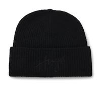 HUGO Socialy_Hat Bonnet, Black, ONESI Women