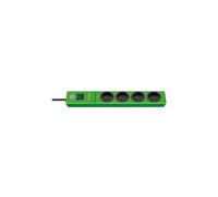Hugo Socle Rallonge Multiprise Parasurtenseur Vert 4 Prises 2m 19500a