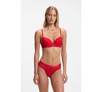 HUGO Soutien-gorge push-up en dentelle - Style SAVANA PUSH-UP, 50570657 Rouge 100B