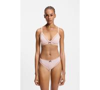 HUGO Soutien-gorge triangle avec finitions en dentelle - Style TRIANGLE UNIQUE, 50545720 Rose clair XL