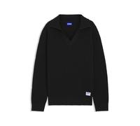 HUGO Spiro Pull tricoté, Noir 001, XXL Homme