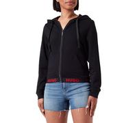 HUGO Sporty Logo_Jacket Loungewear_Veste, Black1, XL Women