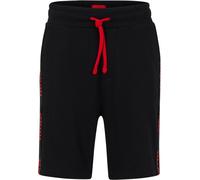 Hugo Sporty Logo Shorts Mens Noir Petit Male