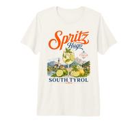 Hugo Spritz Tyrol Vacances alpines Italiennes Naturno T-Shirt Haut de Gamme