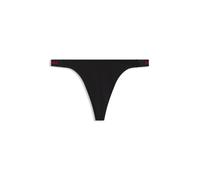 HUGO String en coton stretch avec taille logotée - Style HUGO ID STRING, 50557094 Noir XL