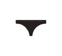 HUGO String en coton stretch avec taille logotée - Style HUGO ID THONG, 50557101 Noir XS