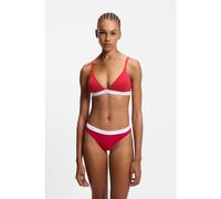 HUGO String en coton stretch avec taille logotée - Style HUGO ID THONG, 50557101 Rouge XL